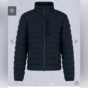 Men’s Navy Blue Laki Puff Jacket Sz Large